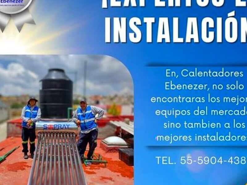 Calentadores Solares Ebenezer-CDMX