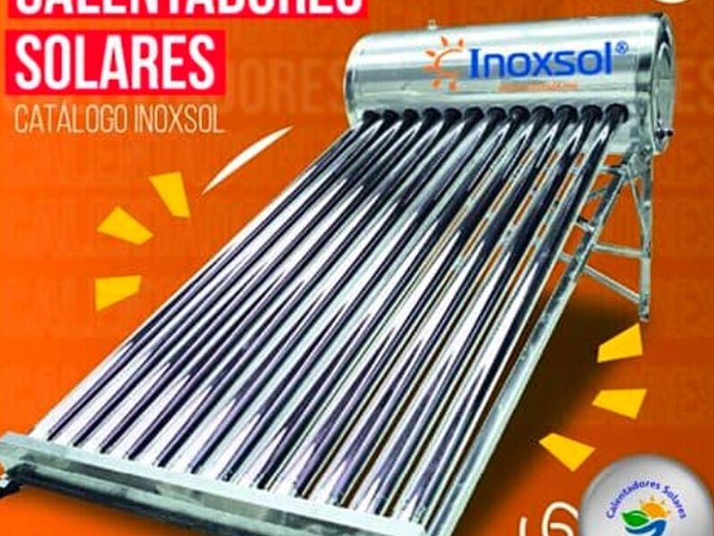 Calentador solar de 12 tubos-México