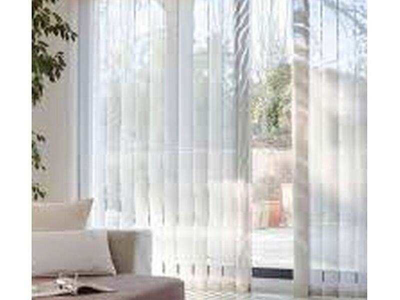 Cortina vertical blanco Tepic