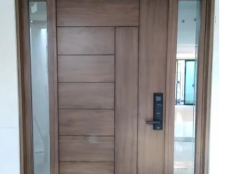 Puerta Madera Maciza Arco Mexico