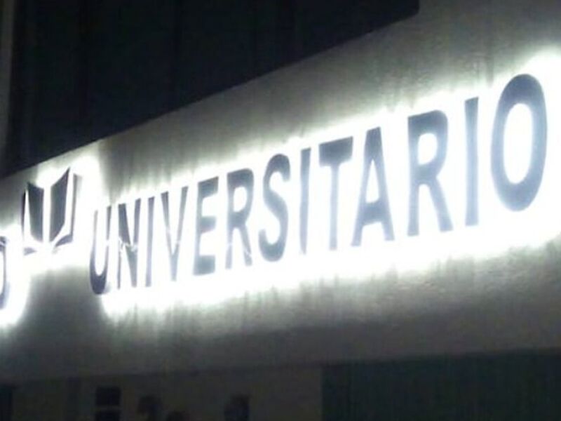 Letras 3D con iluminación México