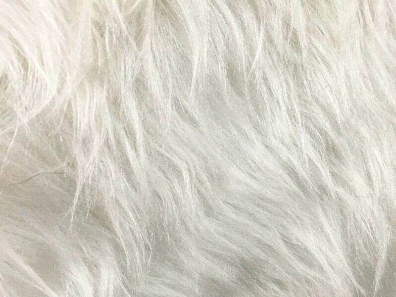 Telas de Peluche Blanca México