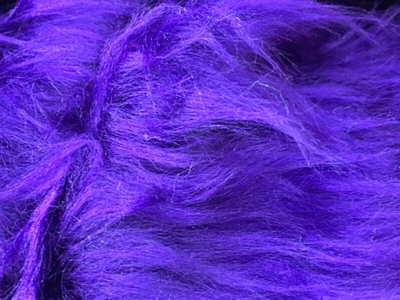 Telas de Peluche Morado México  