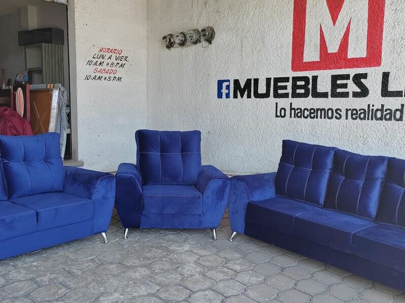 Juego Sala 321 Azul Tlax