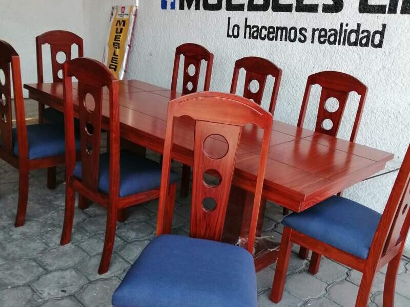Juego Sillas Comedor Círculos Tlax
