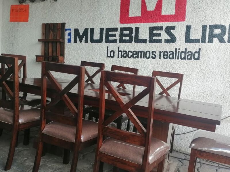 Juego Sillas Comedor X Tlax