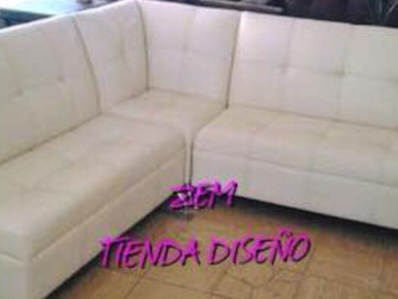 Sillón Esquinero Modular Blanco Tlax