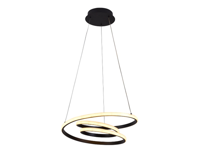 Lampara Colgante Led Moderno a Control Remoto con Dimer de Intensidad y Temperatura de Color mas 3 Cambios de Luz Altura Regulable 78w MEXICO