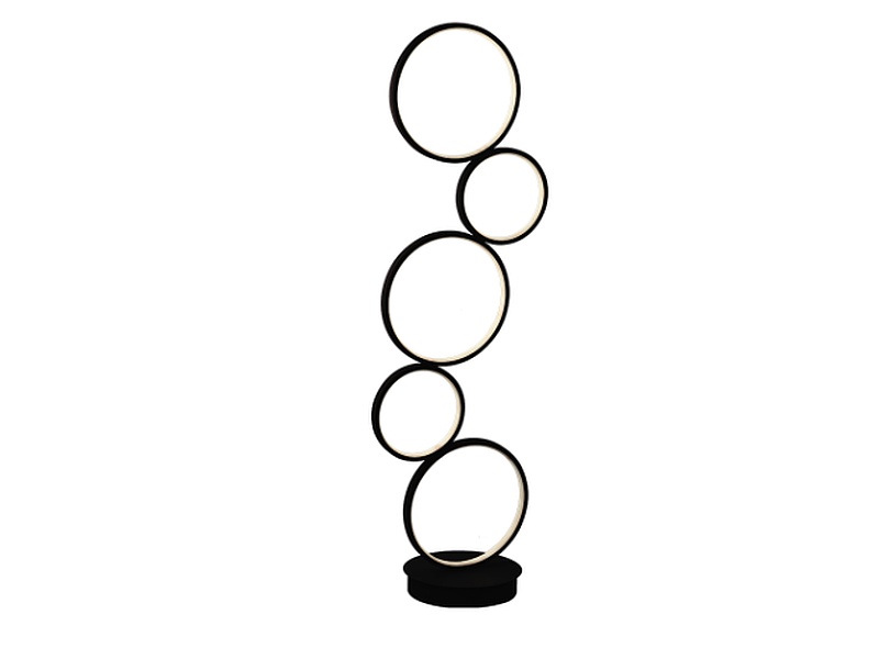 Lampara De Piso Led Con Diseño Moderno a Control Remoto con Dimer de Intensidad y Temperatura de Color mas 3 Cambios de Luz 108W KRIS MEXICO