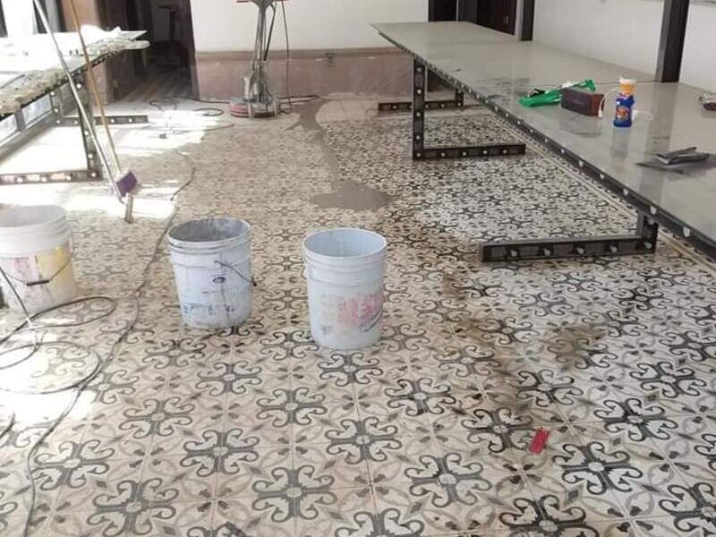Pulido de piso Granito II Reyes México