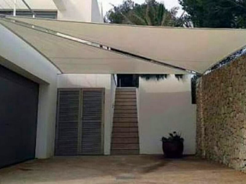 Velarias en cochera Mexico
