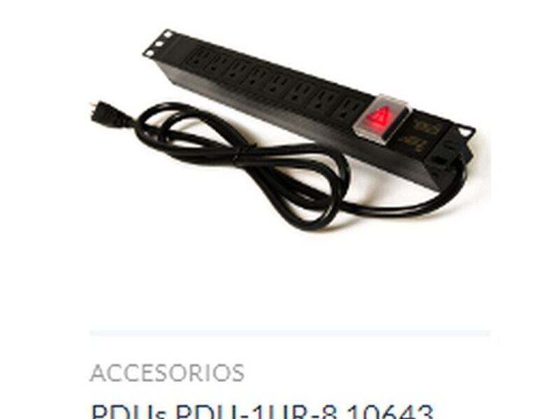 PDUs PDU-1UR-8 10643 México 