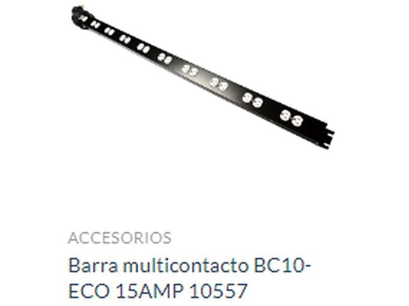 Barra multicontacto BC10-ECO  México 