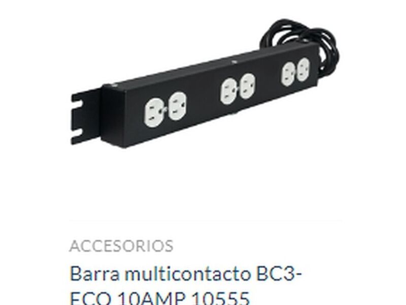 Barra  BC3-ECO 10AMP 10555 México 