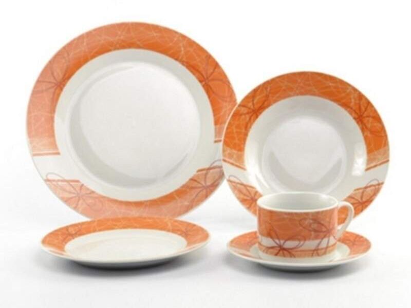 Vajilla Redonda Porcelana México