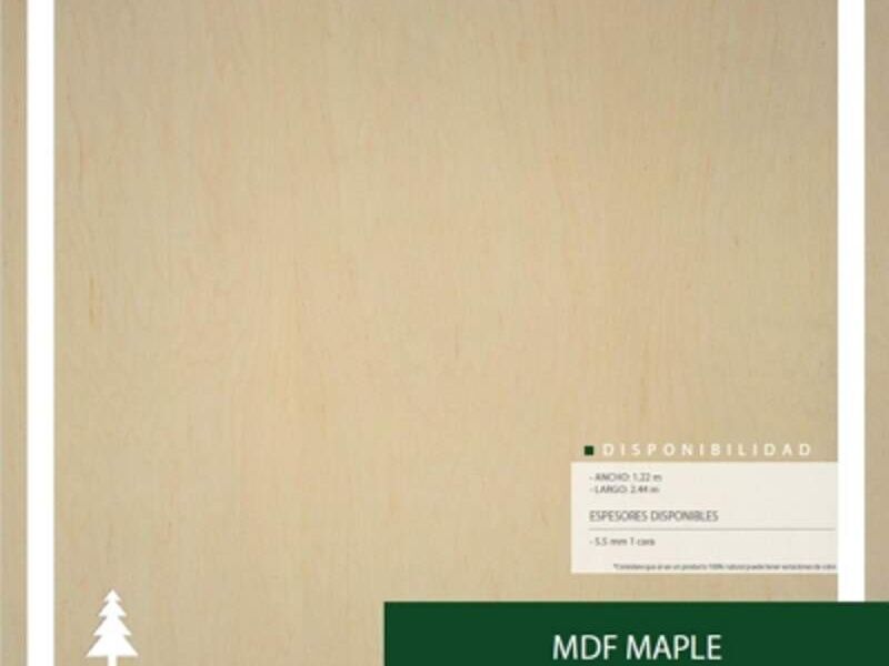 MDF Maple Maderas Selvamex Mx 