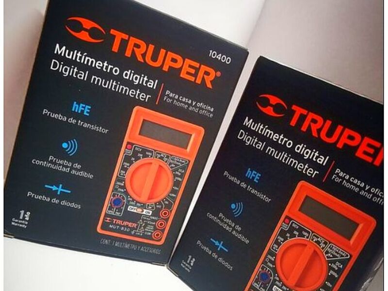 Multimetro Digital México 