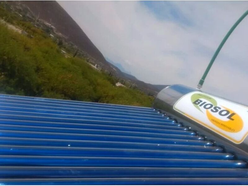 Calentador solar Biosol 15 tubos-CDMX