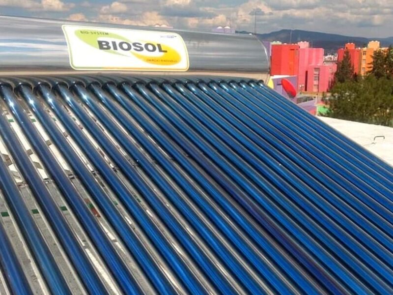 Calentador solar Biosol 20 tubos-México