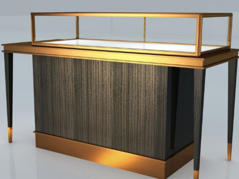 Vitrina con mesa incluída
