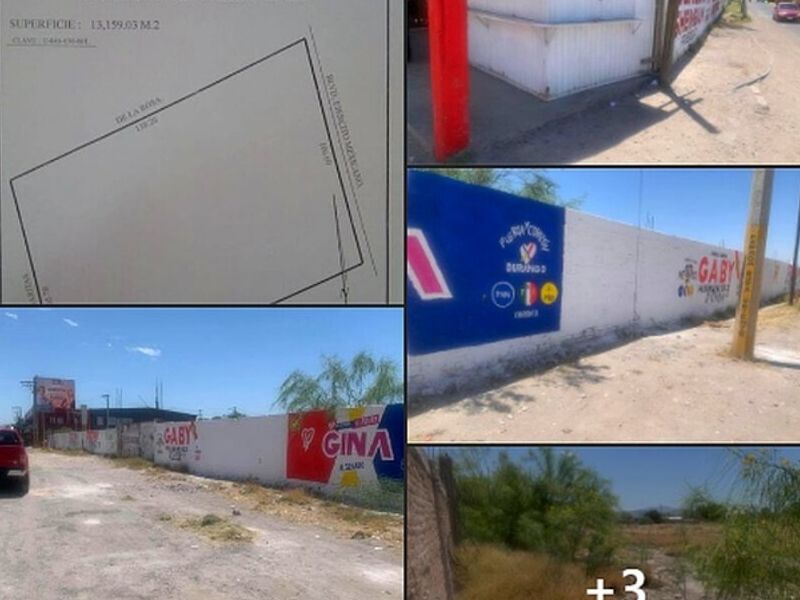 Terreno a la venta en el Periferico Durango