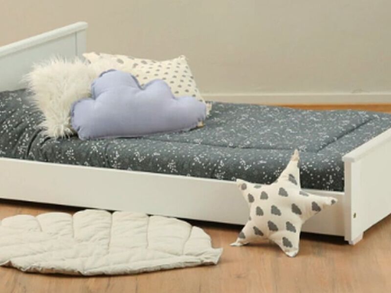CAMA MONTESSORI LAQUEADA QUERETARO