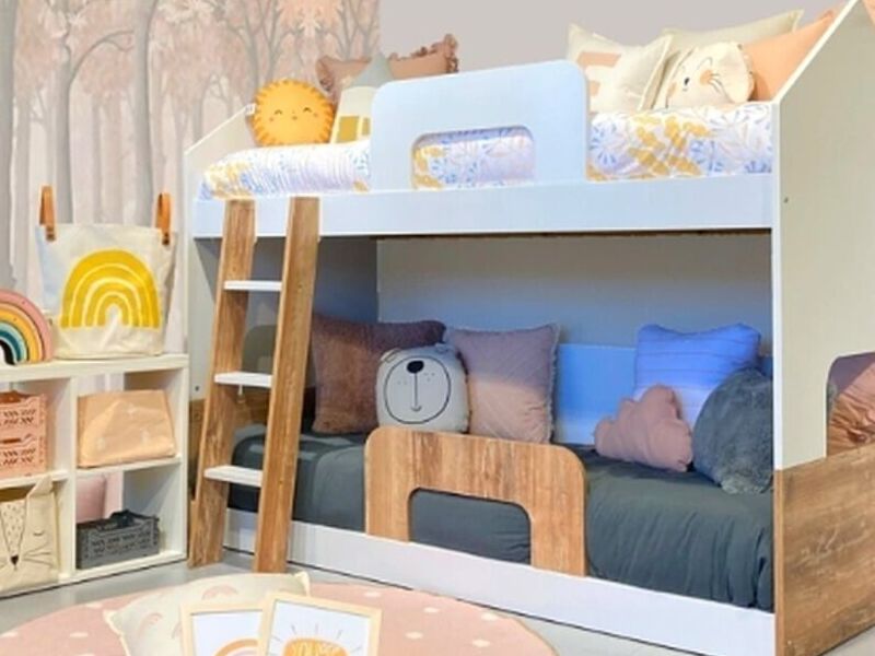 CAMA SUPERPUESTA MONTESSORI QUERETARO