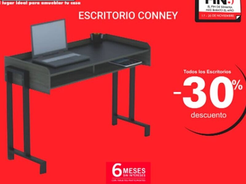 Escritorio Conney negro