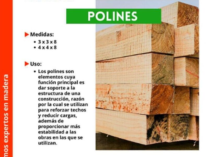 Madera polines