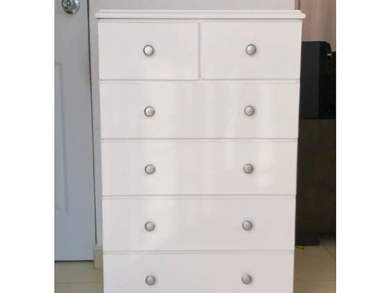 Cajonera madera blanco 
