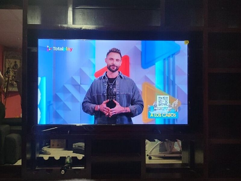 Soporte televisión madera grande