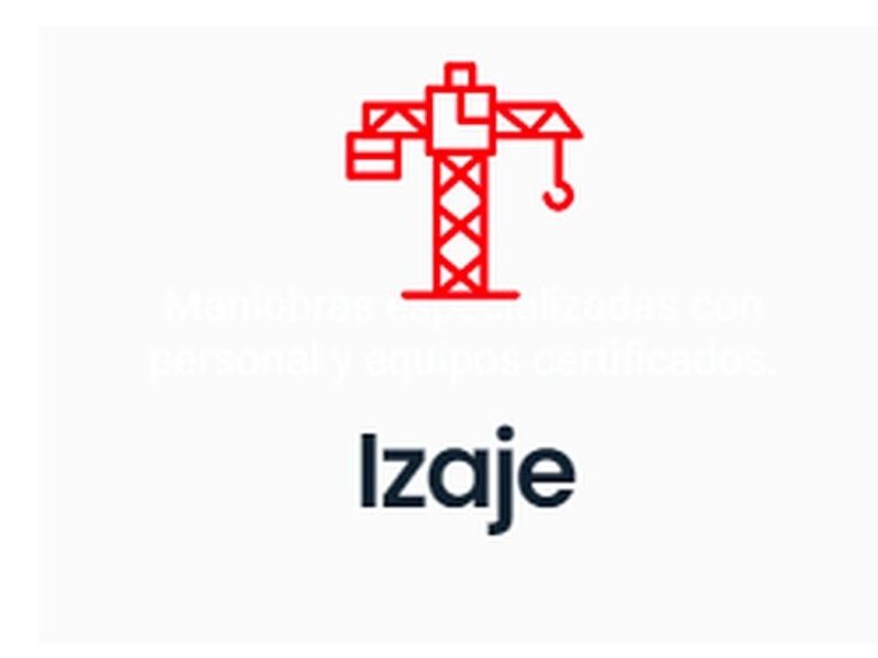 Servicio de izaje México