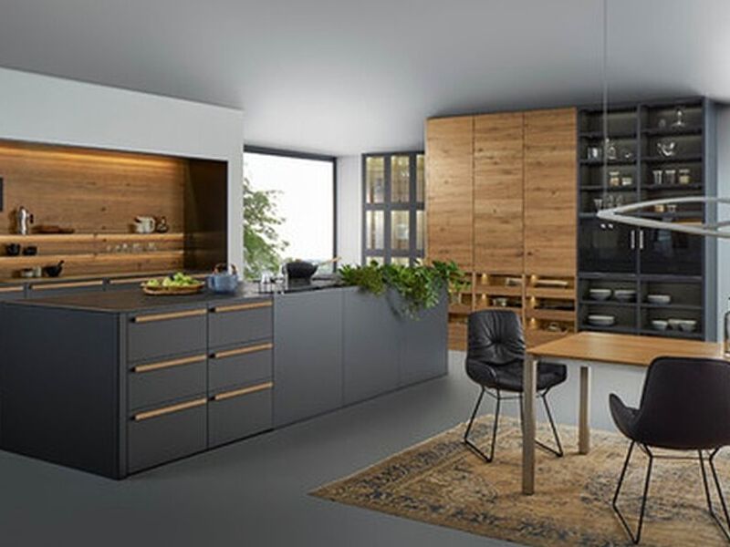 Cocina gris Oxford México