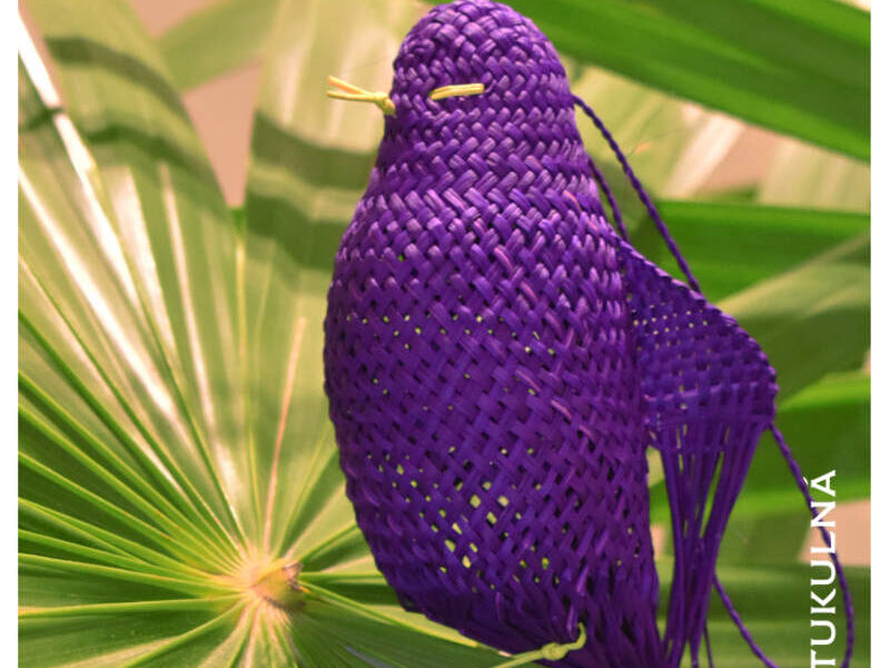 Adorno Decorativo Ave Morada Campeche