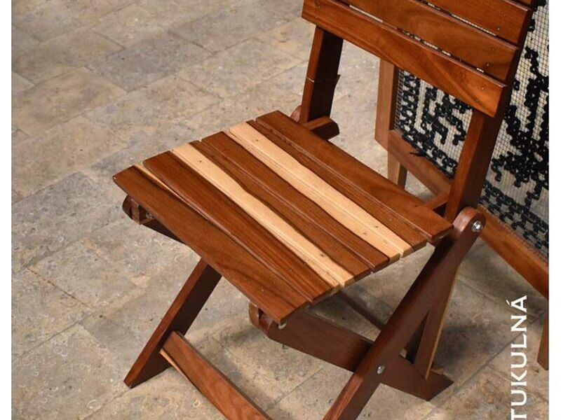 Silla Madera Pequeña Campeche