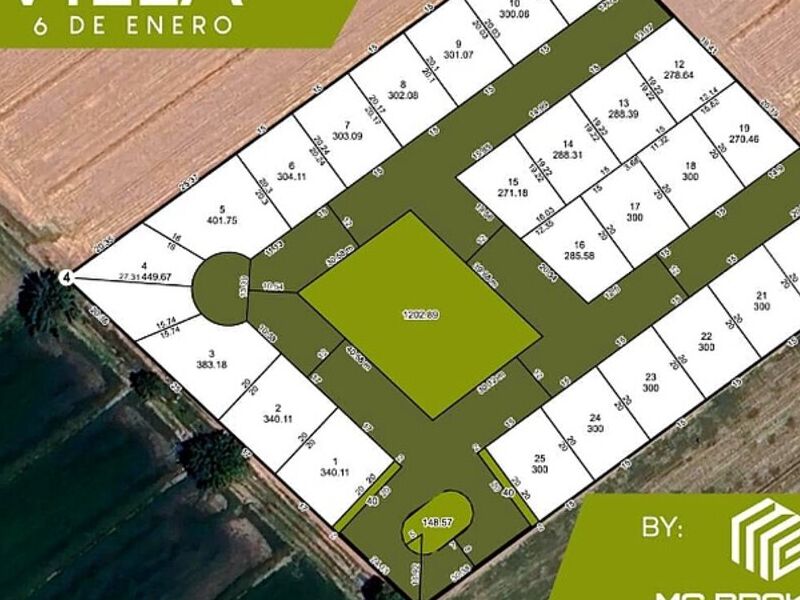 PREVENTA DE LOTES CAMPESTRES VILLA 6 DE ENERO