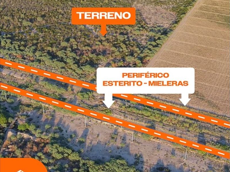 VENTA DE TERRENO EN PERIFERICO Y ESTERITO