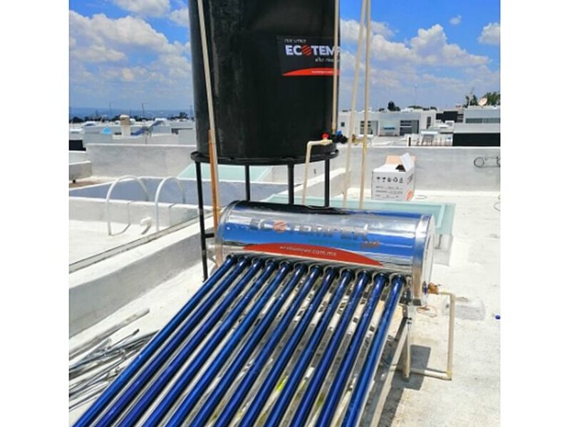 ECOTEMPER Calentador solar 12 tubos-CDMX