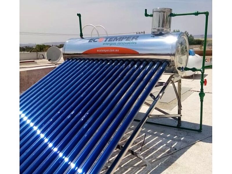 ECOTEMPER Calentador solar 20 tubos-CDMX