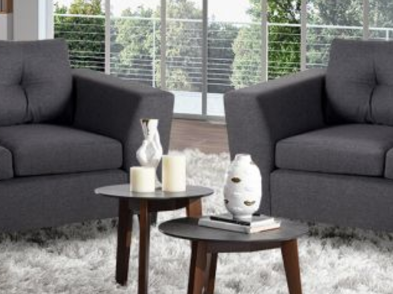 juego de dos sofa