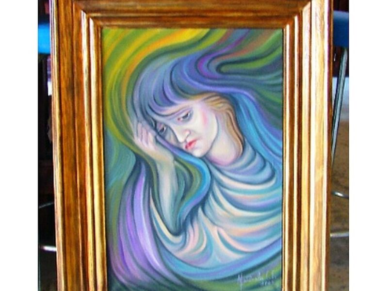 Cuadro Oleo Dolorosa México