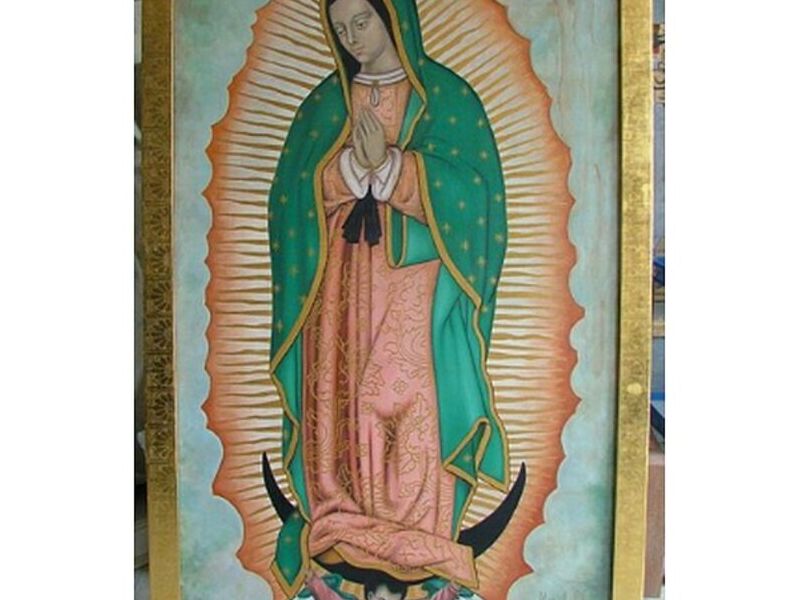 Cuadro La Virgen México