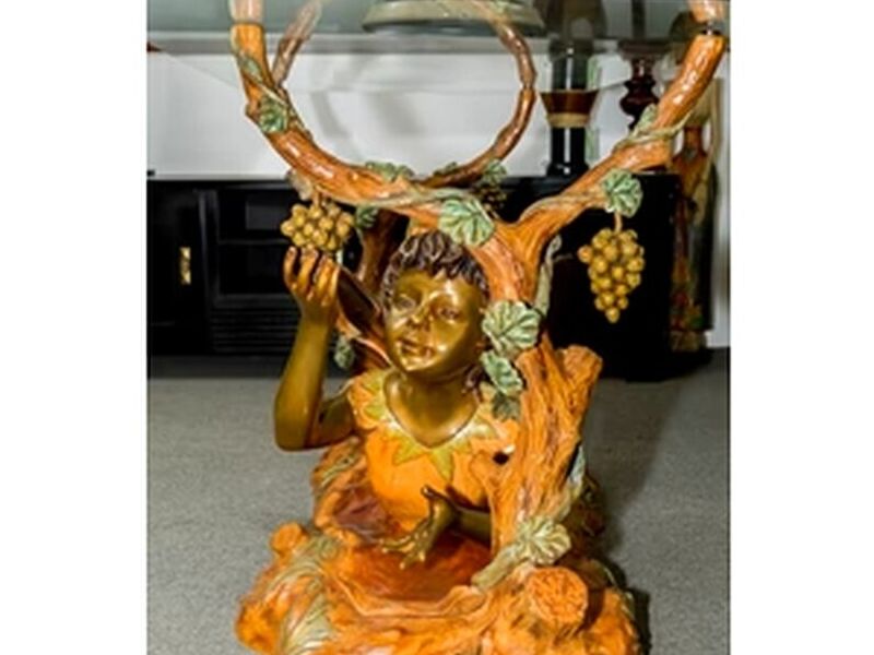Escultura Hadas con uvas México