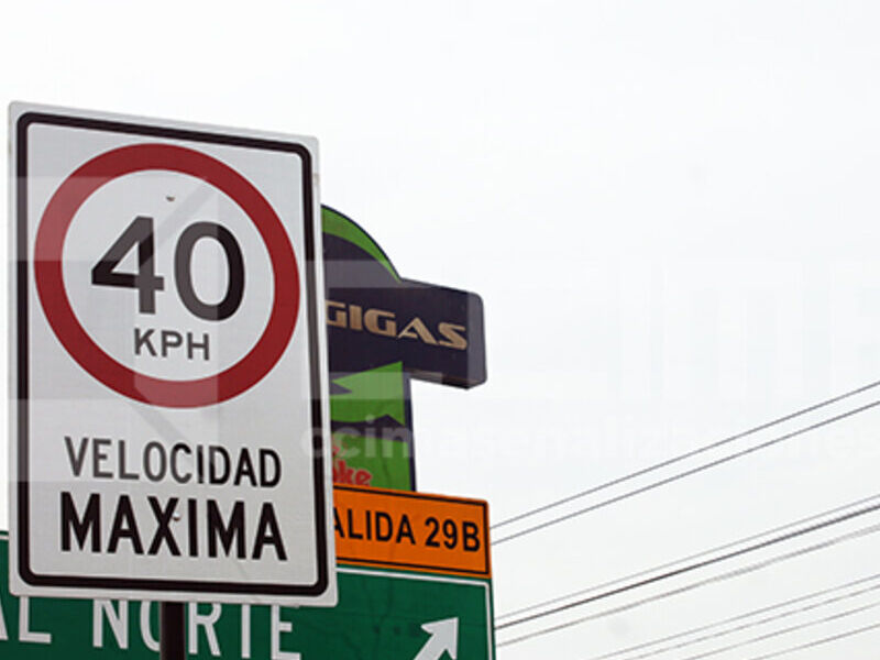 Señal de Velocidad Máxima
