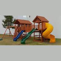 Casitas y juegos de madera