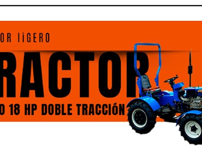 Tractor Ligero 18 HP doble Tracción México