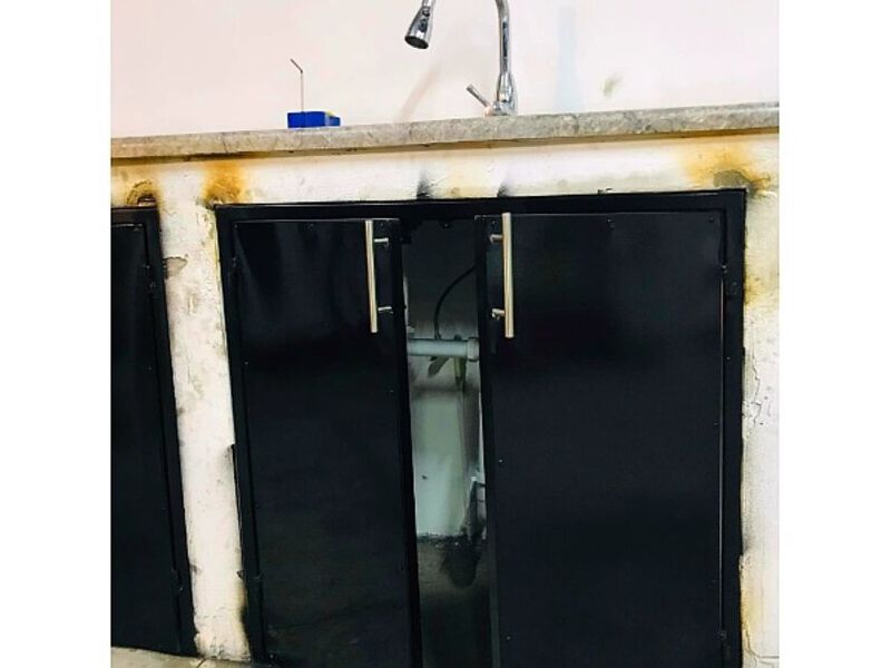 MUEBLE DE COCINA METALICO MEXICALI