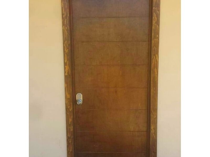 Puerta madera México