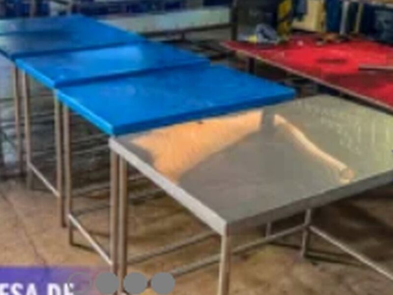 MESA TRABAJO ACERO México 