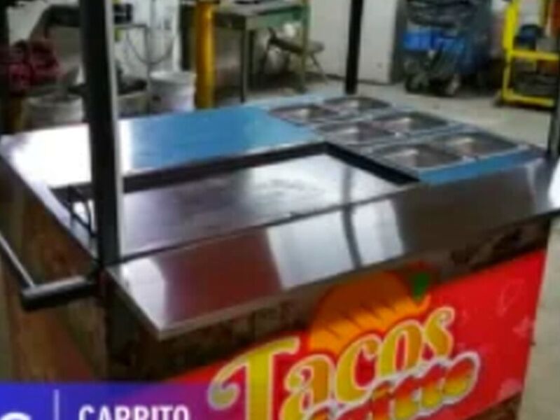 CARRITO TACOS ACERO Veracruz México